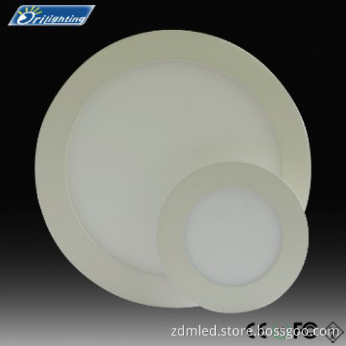 CE FCC PSE ROHS SMD2835 thin round led panel 100% no dark spot